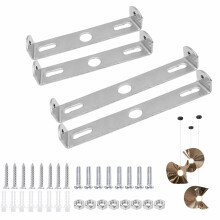 Set of 4 ceiling mount lamp, holder, bracket for chandeliers in home or office