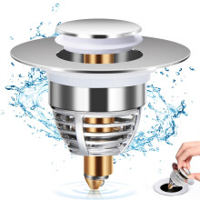 Upgraded Sink Plug, Improved Bathroom Sink Plug Replacement, Universal Sink Stopper Ref：RTv