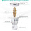 Upgraded Sink Plug, Improved Bathroom Sink Plug Replacement, Universal Sink Stopper Ref：RTv 4