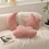 Cuddly Cushion 's Star Cushion Soft Fluffy Moon Clouds (Pink Cloud 44 cm) 2