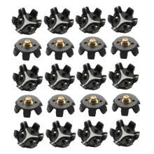 Golf Spike Golf Shoe Spike Golf Sweat Replacement Golf Shoe Stud with Install Tool Studs Universal for Golf Shoe Accessories 20 Pieces