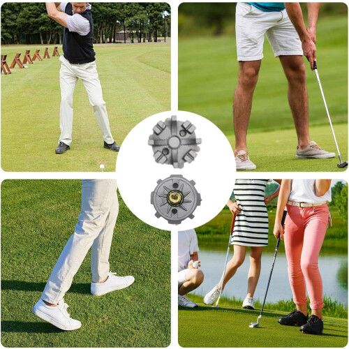 Golf Shoe Cleats Replacement, 14 Pieces  Easy Screw Attachment 2