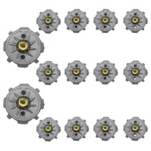 Golf Shoe Cleats Replacement, 14 Pieces Easy Screw Attachment