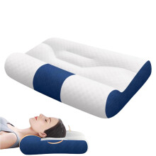 Cervical Neck Pillow, Ergonomic Contour Bed Pillow Adjustable, Neck Support