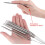 Stainless Steel Circular Knitting Needles 80 cm, 8Piece Set, Various Sizes 3