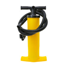Manual Air Pump, High Pressure Hand Pump, 4L, Yellow with Nozzles