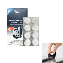 Cleaning Tablets for Fully Automatic Coffee Machines, Pack of 8, Descaler Removes Limescale