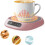 Intelligent Heating Coaster for Office and Home - Adjustable Temperature Keeps Coffee, Tea, or Hot Milk Warm 4