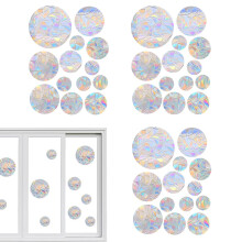 39 Prism Window Stickers, Sun Catcher Window, Prism Window Stickers, Bird AntiCollision Window Stickers, AntiCollision, Suncatcher, Stops Birds