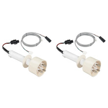 2X 000016053 Ice water level sensor set with cable harness for Manitowoc ice machines Ice water level sensor probe set Ref: 6968