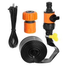 (As show, One size) Trampoline Water Sprinkler Hose Garden Cooling Watering Tool Children Summer Outdoor Water Toy