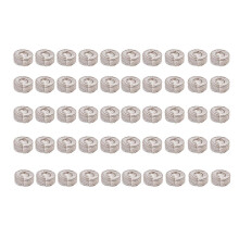 (As show, One size) 50Pcs Compressed Peat Block Cultivation and Nursery Nutrient Block Soil for Plant Flower Vegetables
