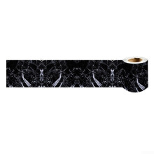 Selfadhesive PVC wall border, decorative solution for living room, bedroom and faux furniture (B)