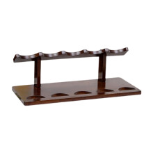 Rack Rack Wooden Drink Holder Storage Organizer Holder Carrier for Hallway Dining Room Entryway Home (5 Bottles) 5 bottles