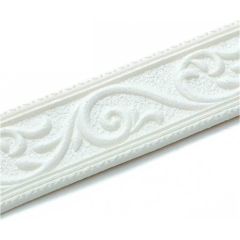 Border Wallpaper, 3D Selfadhesive Border Wall Sticker Upper Corner Line Wall Edge Strip Wall Sticker Tiles Wall(C) 6276012946818