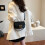 Swallow bag women's one-shoulder crossbody bag saddle bag 4