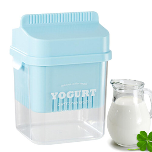 Yogurt Filter Strainer, Dry Yogurt Strainer, Cheese Filter Yogurt Maker with Lid