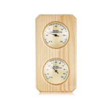 Wooden Sauna Thermometer And Hygrometer 2 In 1 Humidity Temperature Measurement Family Hotel Sauna 2025 Walkbee SZRH A-F