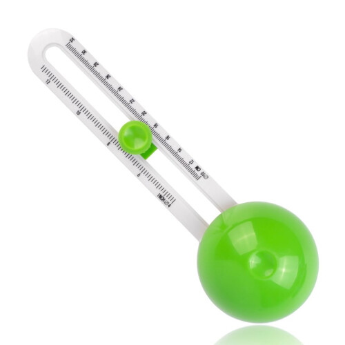 Adjustable Circular Paper Cutter with Replacement Blades, 412 Inch (Green)