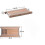 Wood Guitar Footstool, Folding Classical Guitar Foot Rest with 4 Adjustable Heights 2