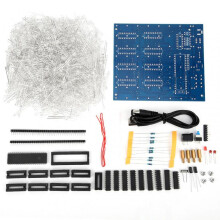 Stable 3D Printed LED Light DIY Kit for 8x8x8CM Cubes