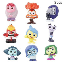 9Pcs Inside Out 2 Figure Cartoon Model Toy Kids Gift