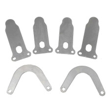6 Pcs Air Compressor Valve Plate U-shaped Plates Compressor Accessories Cast Iron Valves Plates