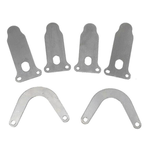 6 Pcs Air Compressor Valve Plate U-shaped Plates Compressor Accessories Cast Iron Valves Plates