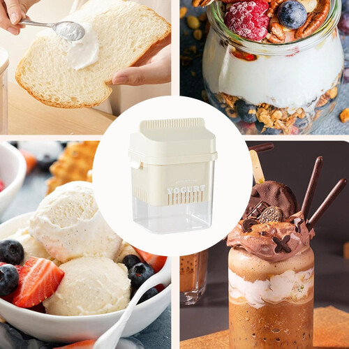 Fine Mesh Strainer Basket with Creamy 2