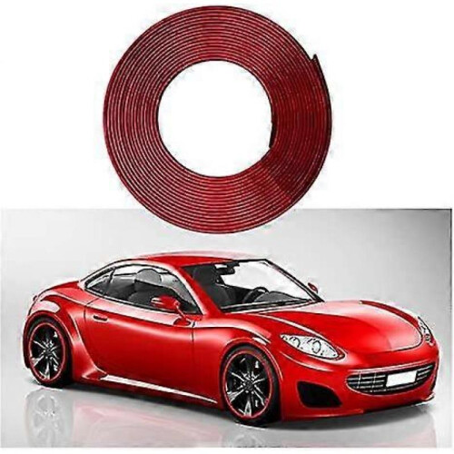 (red) Car Rim Protective Cover 8m