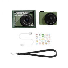 (64g, Green) Small Digital Camera Mini Video Cam Photography Point Camera Christmas