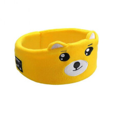 (yellow.bear) Kids Bluetooth Headband Headphone Earphones Cute Wireless Sleeping MusicHeadwear