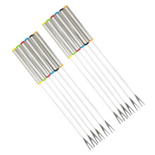 Stainless Steel Toothpicks Forks Fruit Fork Dessert Tasting Fork Pack of 12
