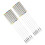 Stainless Steel Toothpicks Forks Fruit Fork Dessert Tasting Fork Pack of 12 1