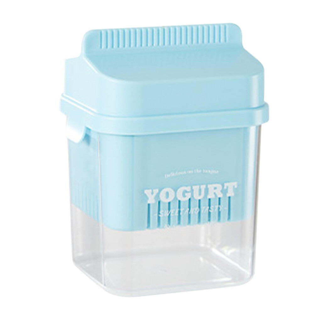 Dry Yogurt Strainer  Cheese Filter Lid  Yogurt Maker Strainer  Efficient Buttermilk Filter Blue-image-OPC-PJ2FPT5-NEW