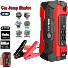 (LCD Battery Kit) Car Jump Starter 28000mAh Power Bank Charger 12V Car Van Battery Pack Booster For Car