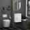 Toilet Roll Holder, Bathroom Mount Toilet Holder Stand 3