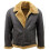 (XL) Men's Aviator Bomber Jacket with Shearling Fur 1