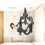 Toilet Roll Holders Wall Mounted for Home Black Bathroom Accessories 3