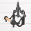 Toilet Roll Holders Wall Mounted for Home Black Bathroom Accessories 2