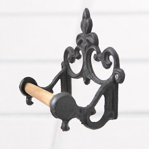 Toilet Roll Holders Wall Mounted for Home Black Bathroom Accessories 1