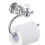 Crystal Series Brass Toilet Paper Roll Holder, Polished Chrome 1