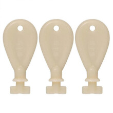 3Pcs Toilet Paper Dispenser Key Paper Towel Dispenser Key Replacement Roll Paper Dispenser Plastic Key