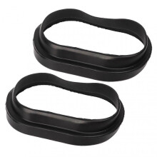 2 Pcs Air Intake Tube Duct Rubber Boot Inlet Pipe Seal Replacement for Suzuki Gsxr 600 750 1000 Yemaa
