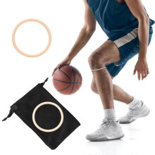 (Beiges) Basketball Knee Force Band Patella Knee Joint Rope Loop Rubber Knee Protection