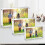 Acrylic Magnetic Photo Frame Double Sided Frameless Picture Frame, Clear, for Desktop Ref: 9787 4