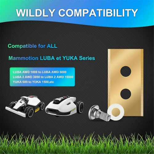 36Pcs Replacement Blades Compatible for Luba & Yuka 1
