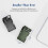 G5 Rechargeable EDC Flashlight, with 180 Rotation RGB Dual Light 3