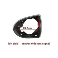 (1PCS left with lamp) Kia Sportage R 2010 - 2017 Car Side Rearview Mirrors Frame Trim Cover 1pcs Yalo