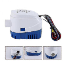 (1100GPH, 24V) 12v/24v Automatic Electric Submersible Bilge Pump for Boats - 1100gph/750gph